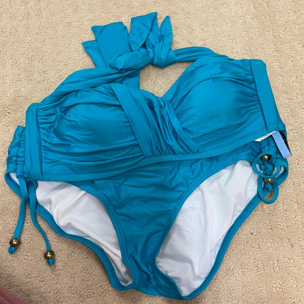 Antonio Melani bikini set. Blue.